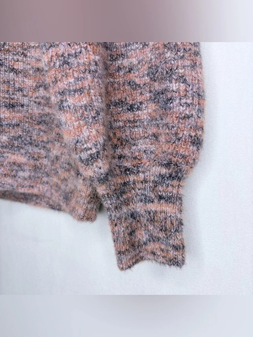 Madewell Space Dyed Wool Blend Pullover‎ Sweater